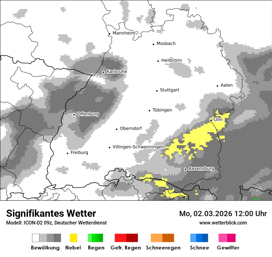 Signifikantes Wetter