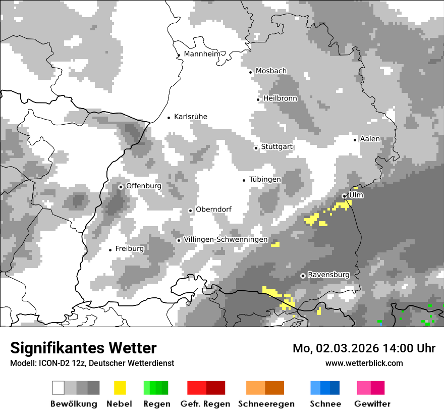 Signifikantes Wetter