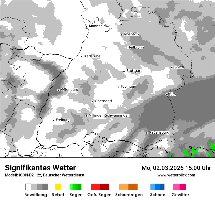 Signifikantes Wetter