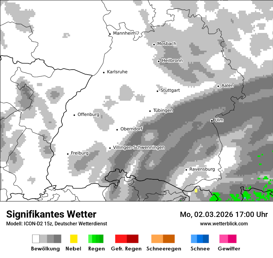 Signifikantes Wetter