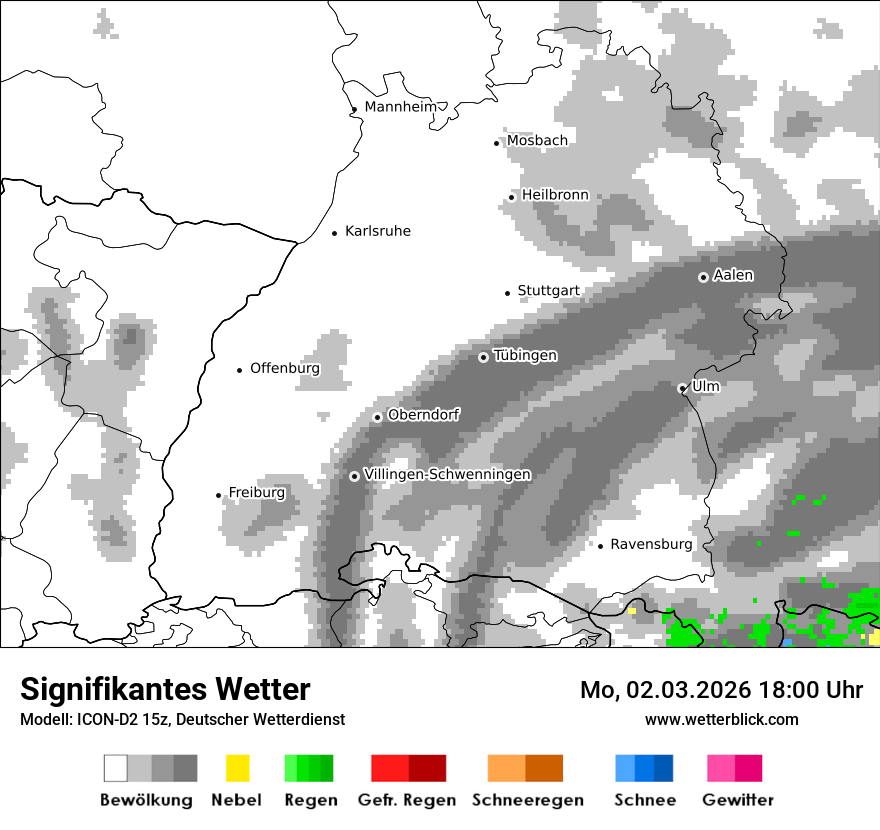 Signifikantes Wetter