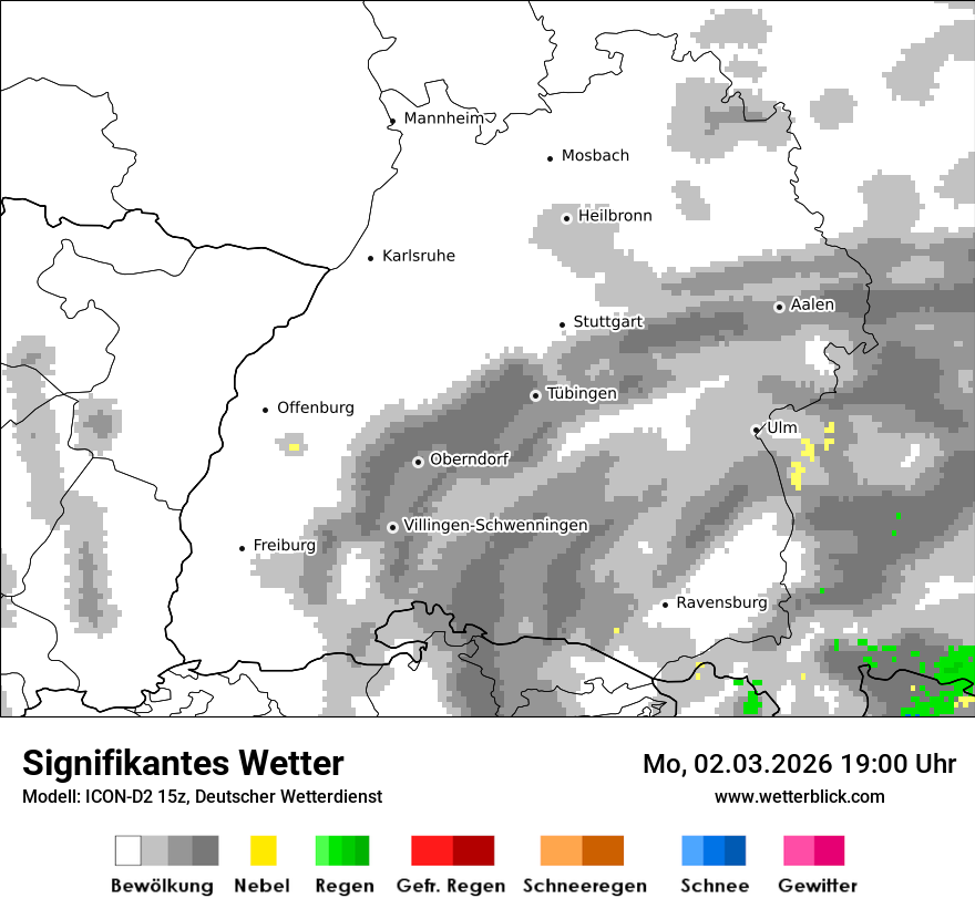 Signifikantes Wetter