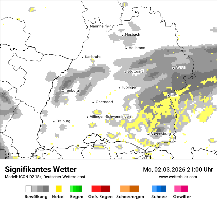 Signifikantes Wetter