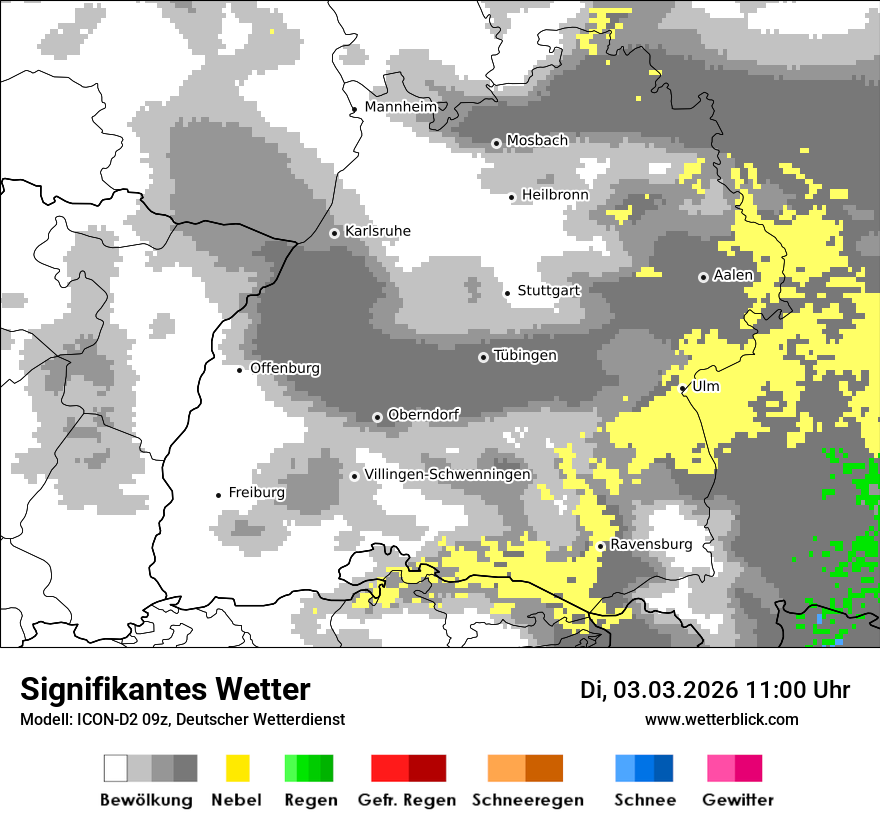 Signifikantes Wetter