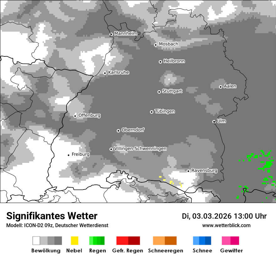 Signifikantes Wetter