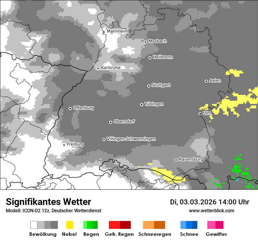 Signifikantes Wetter
