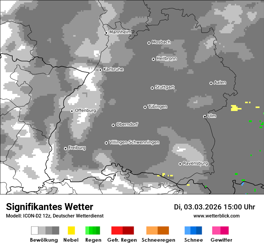 Signifikantes Wetter