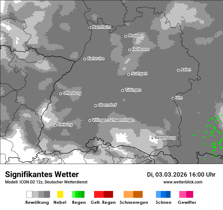 Signifikantes Wetter
