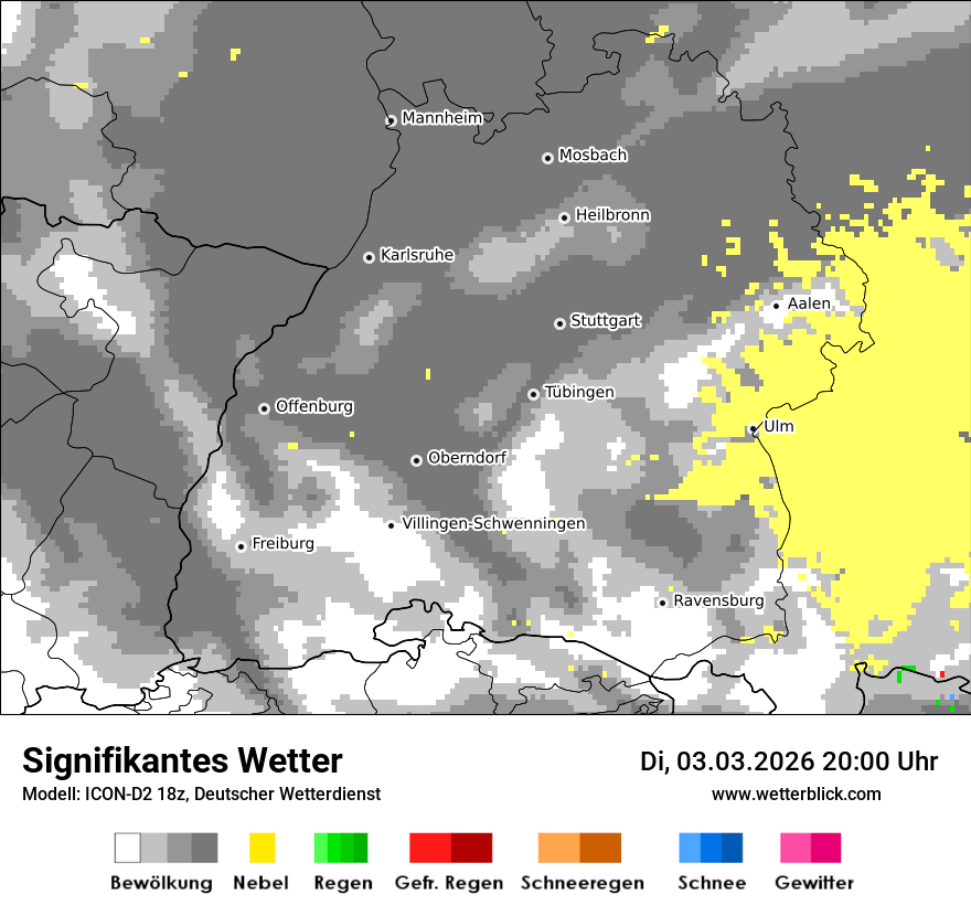 Signifikantes Wetter