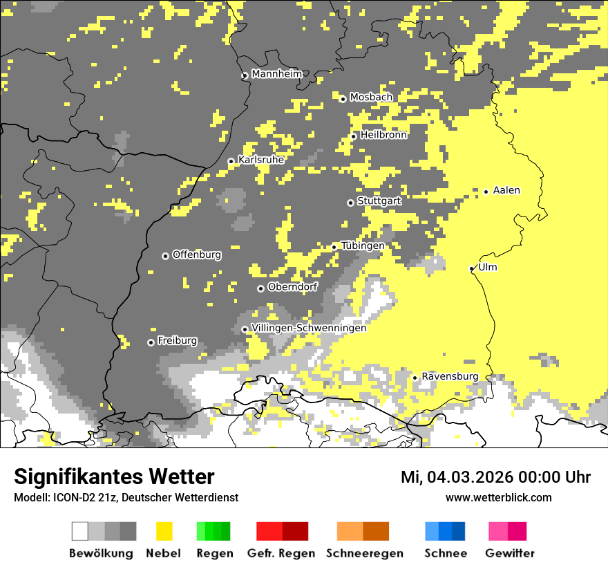 Signifikantes Wetter