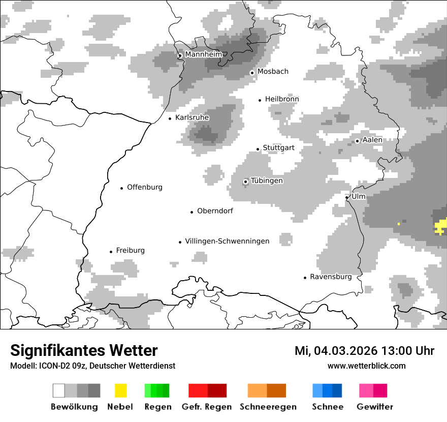 Signifikantes Wetter
