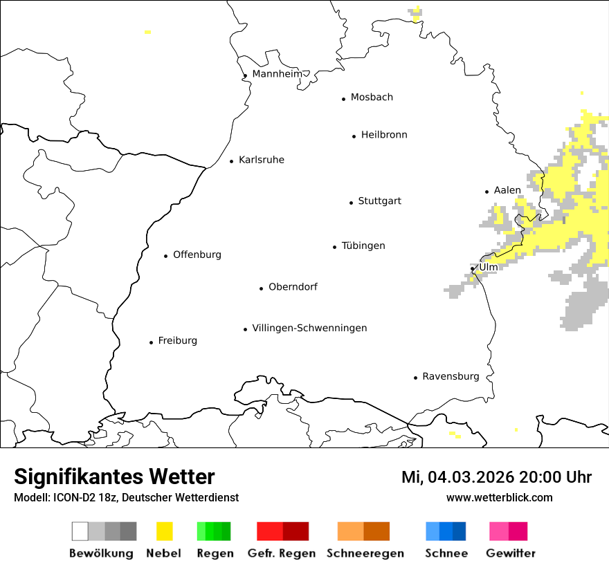 Signifikantes Wetter