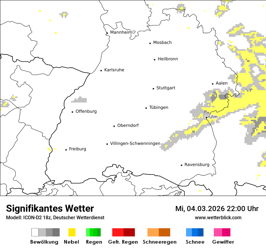 Signifikantes Wetter