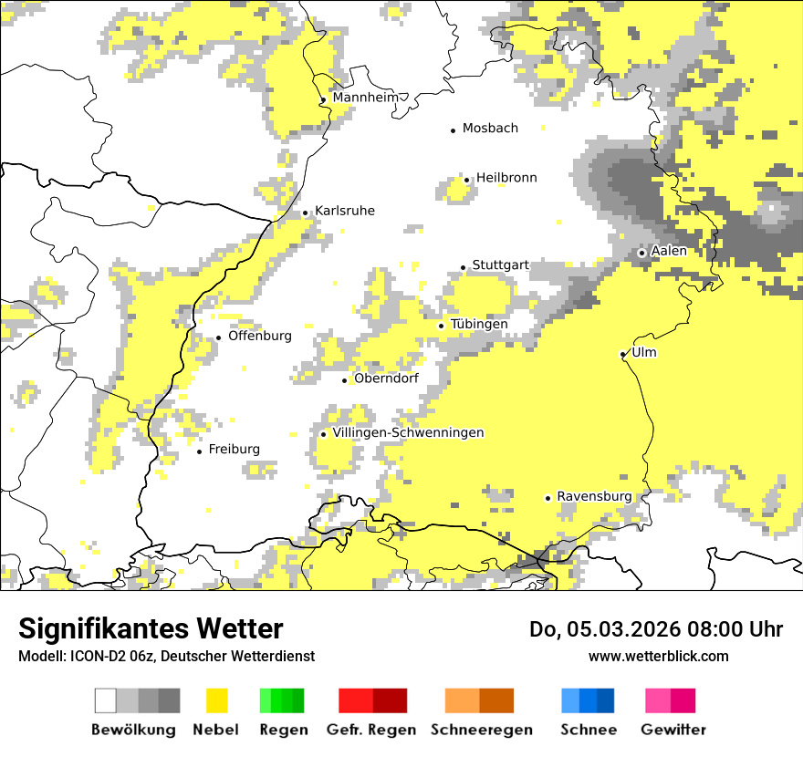 Signifikantes Wetter
