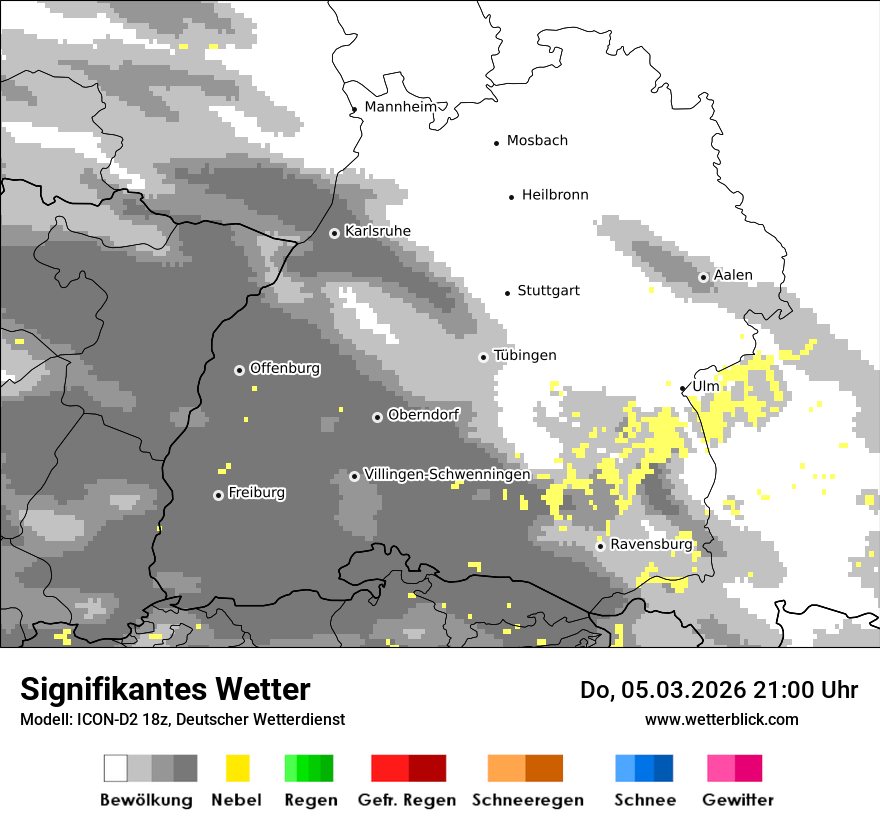 Signifikantes Wetter