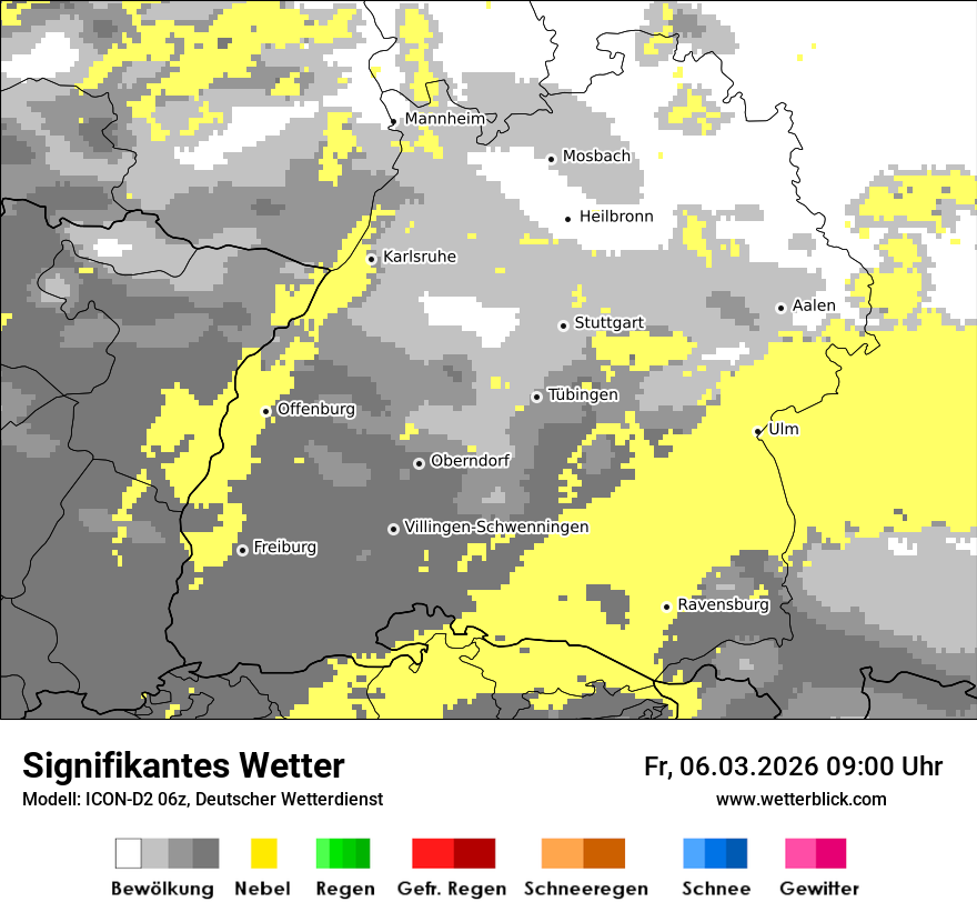 Signifikantes Wetter