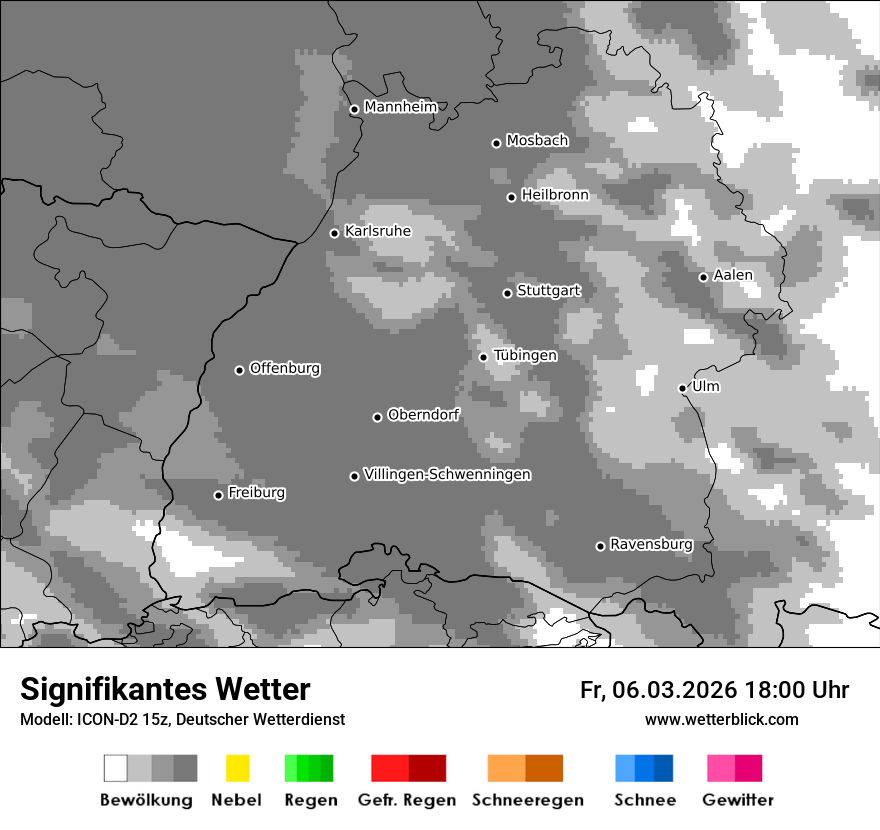 Signifikantes Wetter