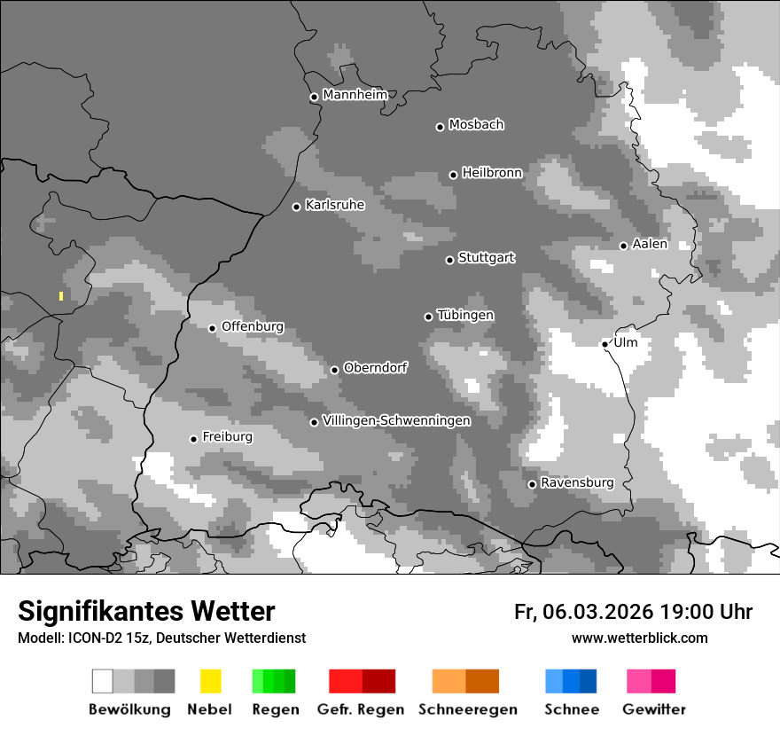 Signifikantes Wetter