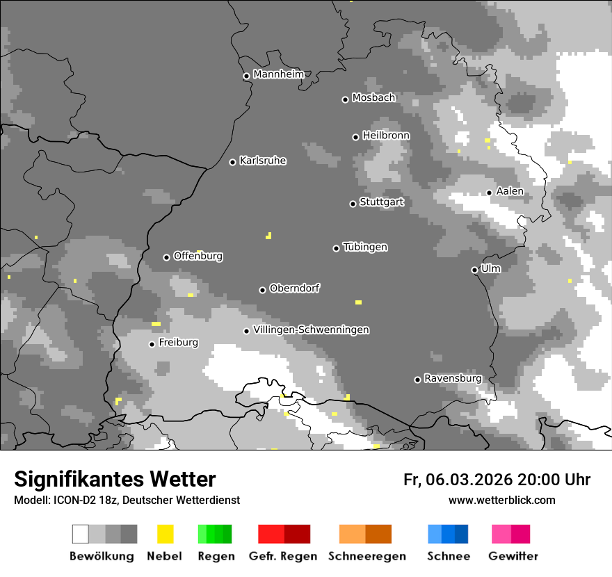 Signifikantes Wetter