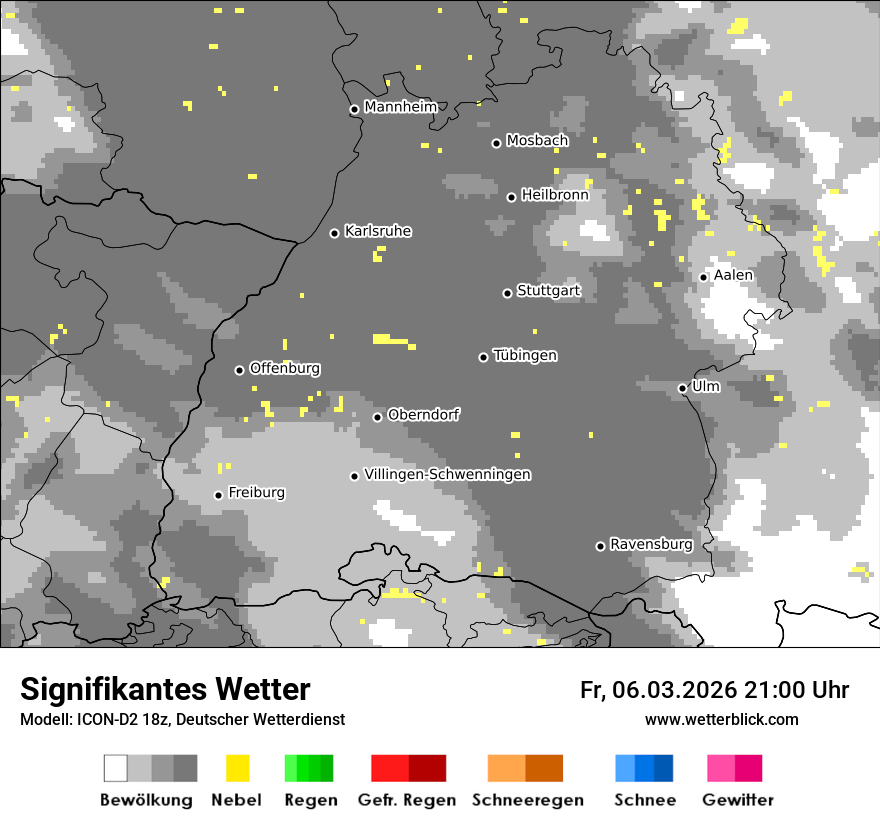 Signifikantes Wetter