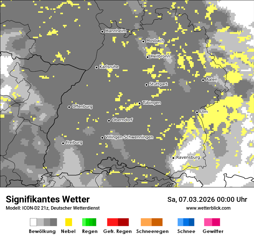 Signifikantes Wetter