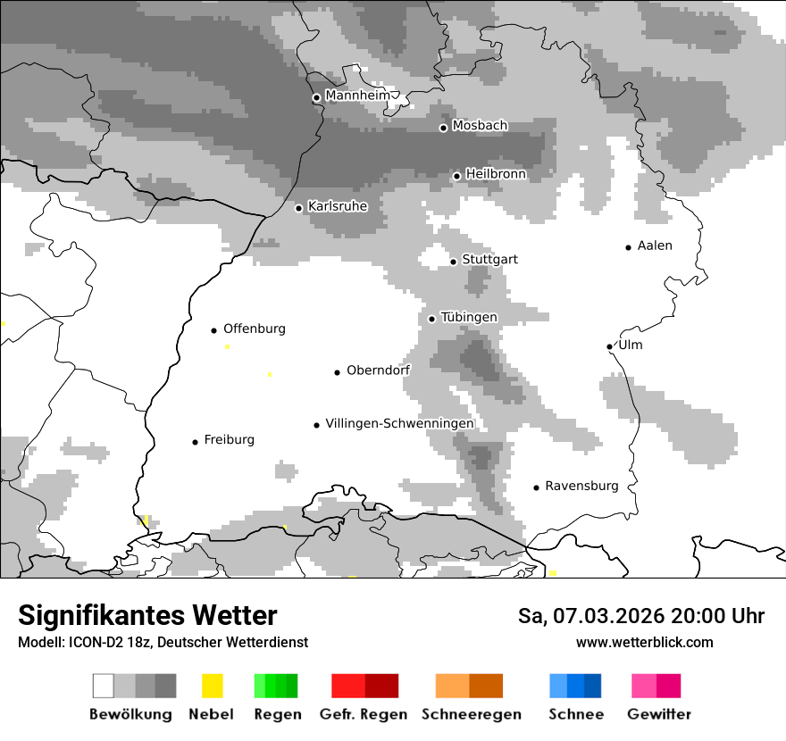 Signifikantes Wetter