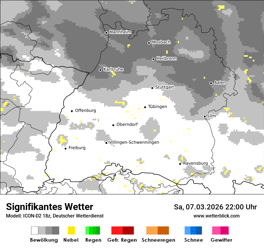 Signifikantes Wetter