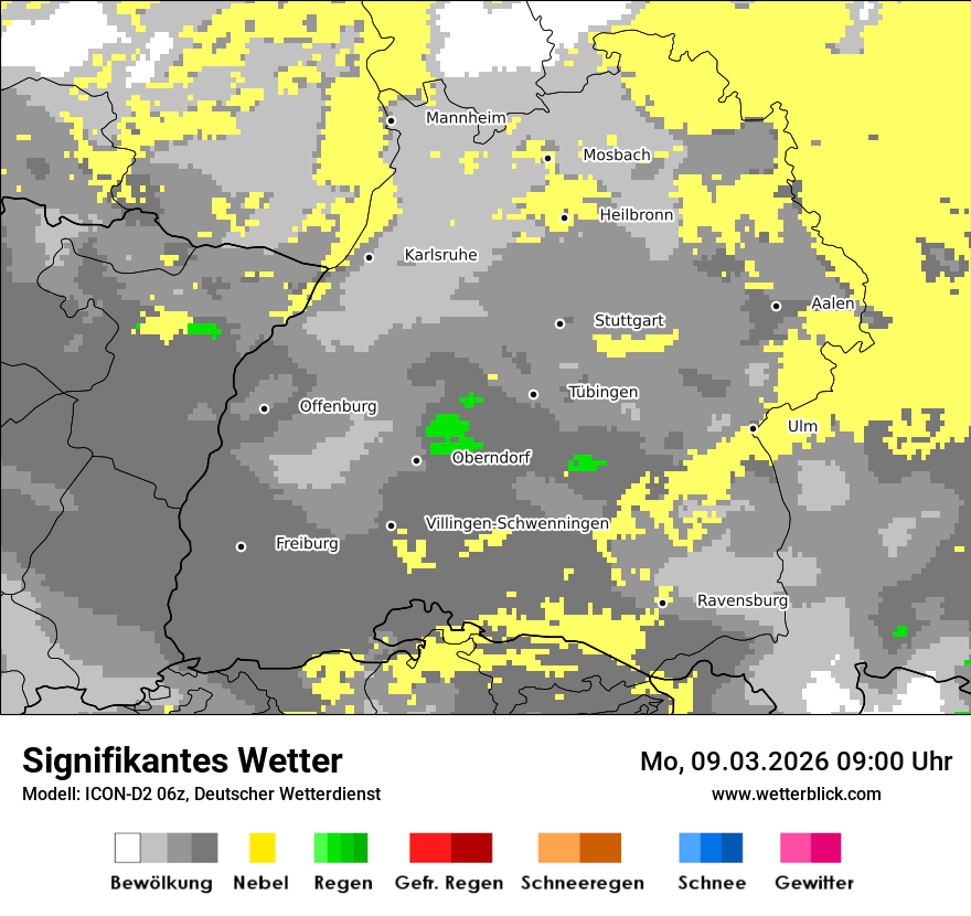 Signifikantes Wetter