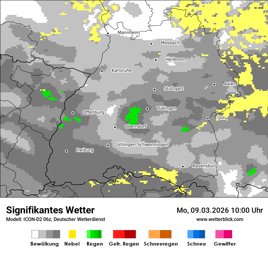 Signifikantes Wetter