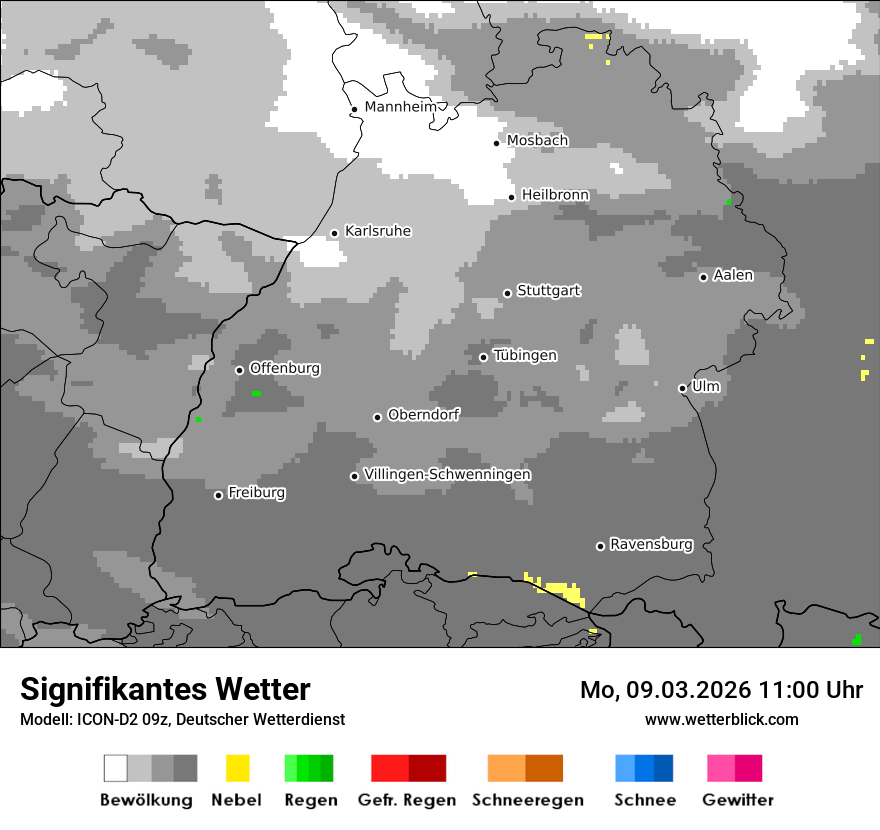 Signifikantes Wetter