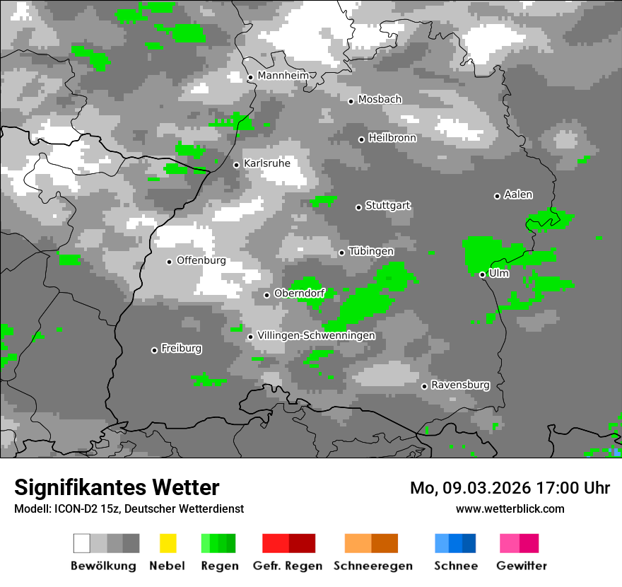 Signifikantes Wetter