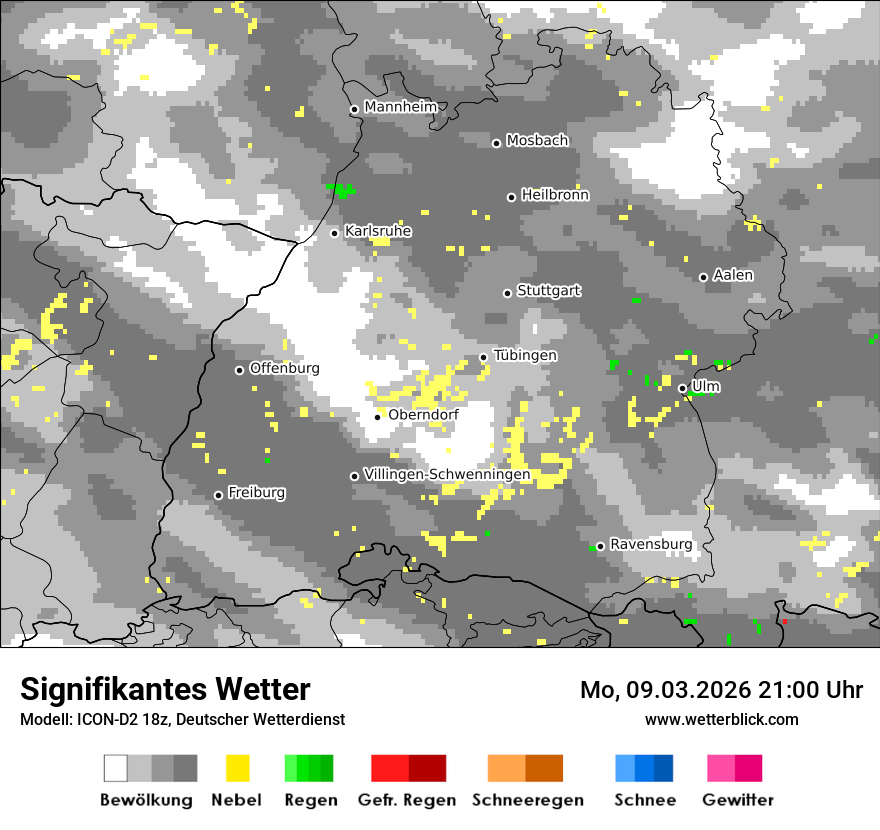 Signifikantes Wetter