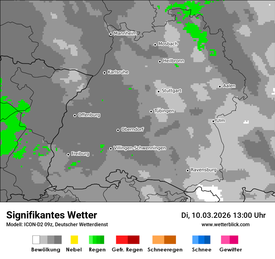 Signifikantes Wetter