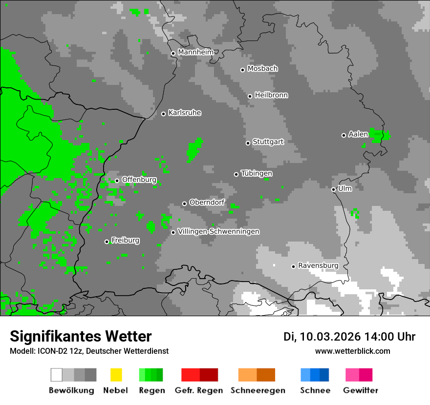 Signifikantes Wetter
