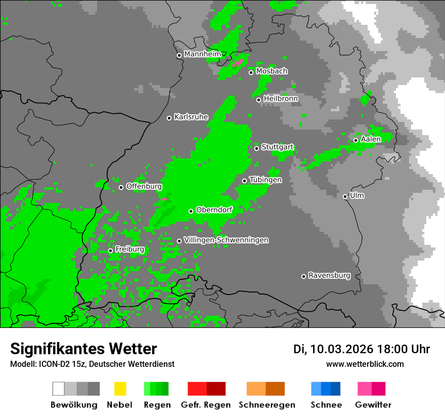 Signifikantes Wetter