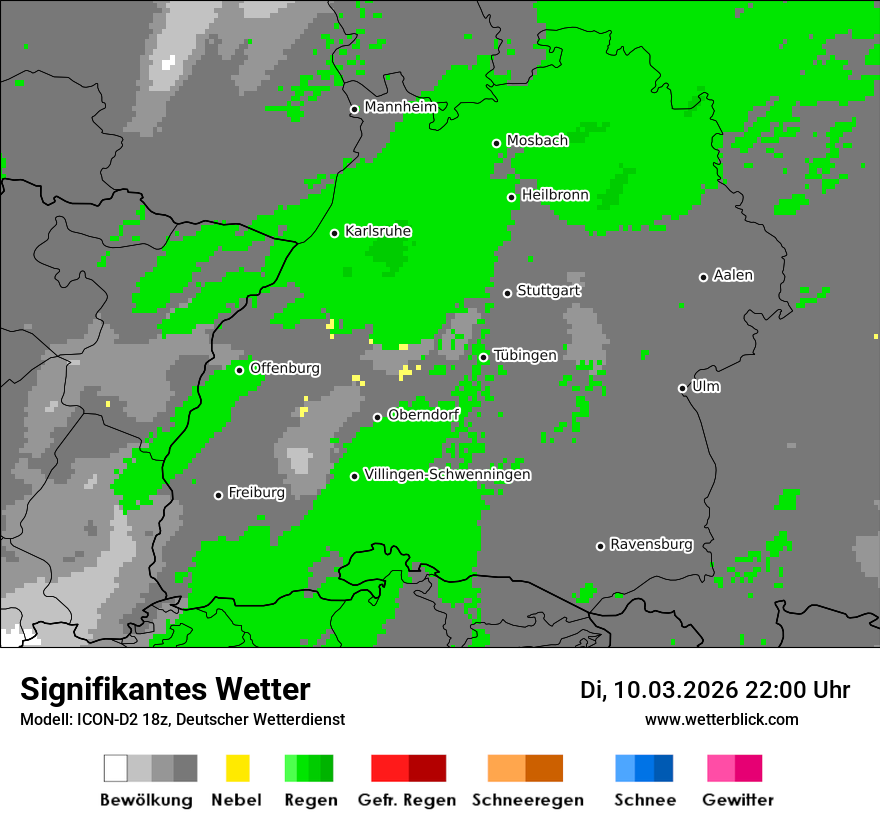 Signifikantes Wetter