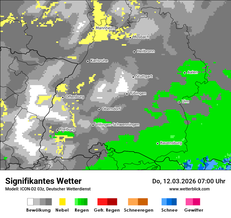 Signifikantes Wetter