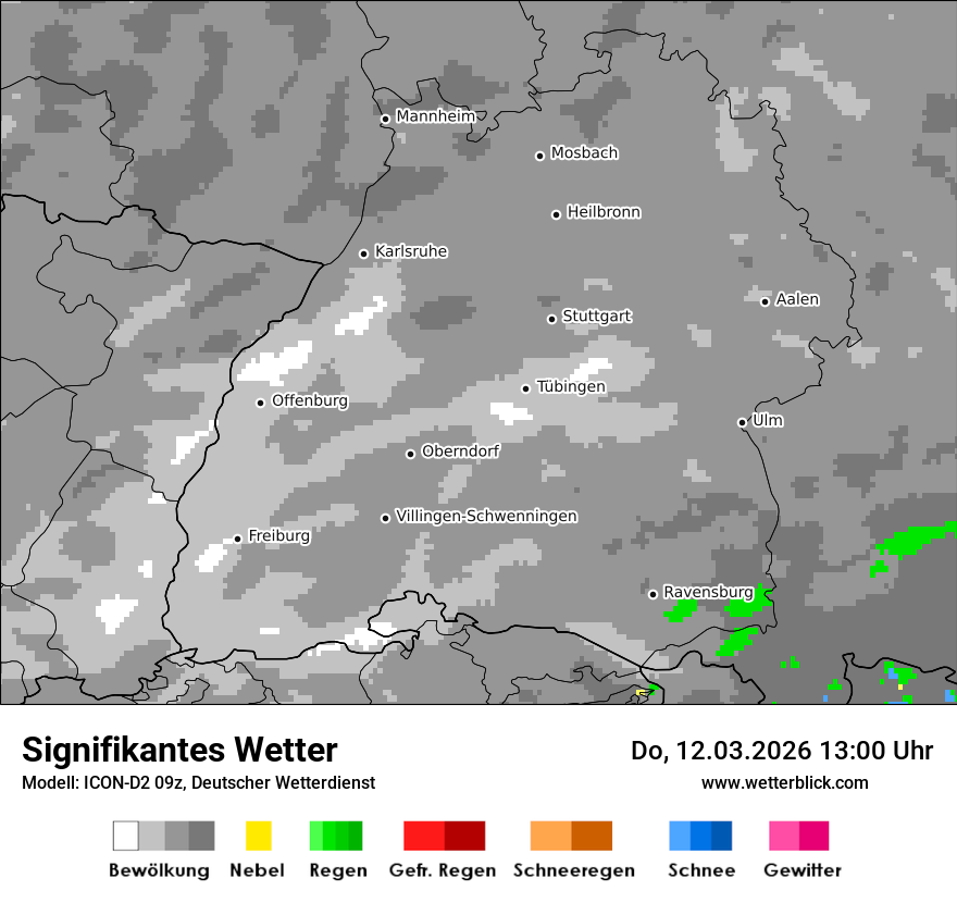 Signifikantes Wetter
