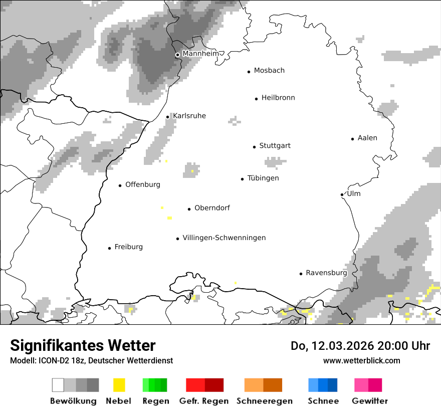 Signifikantes Wetter
