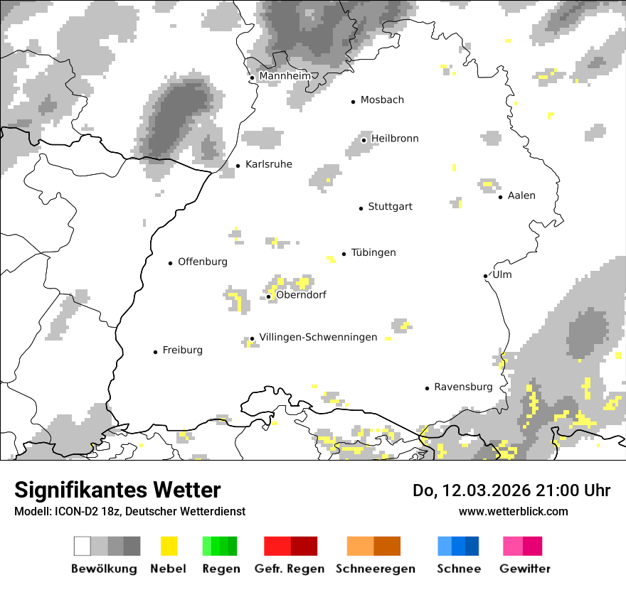 Signifikantes Wetter