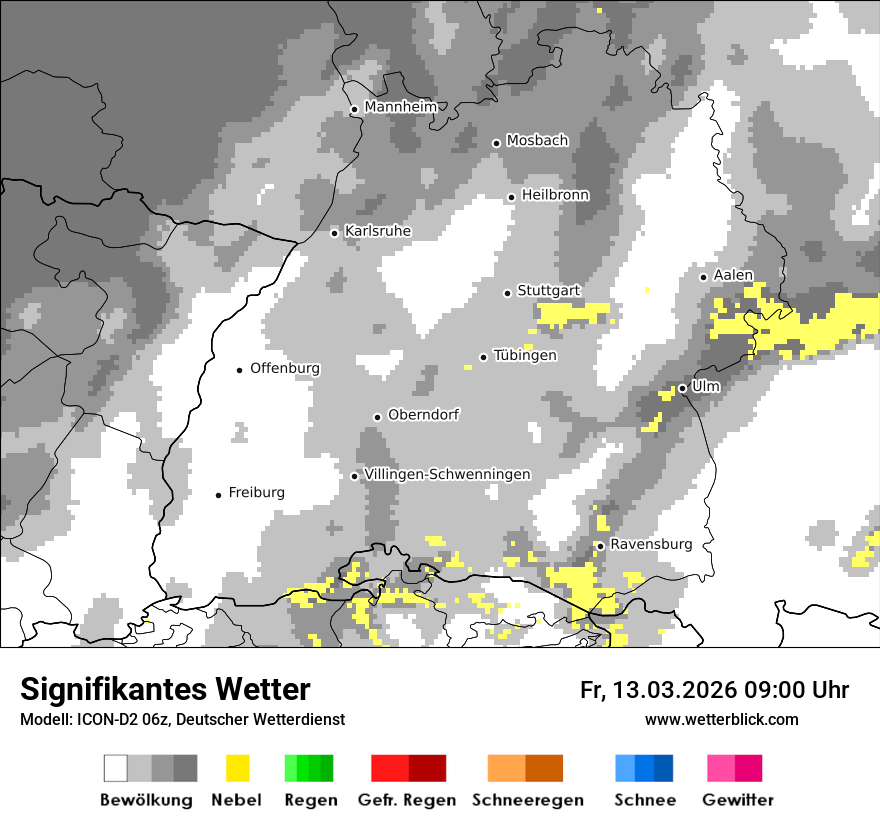 Signifikantes Wetter