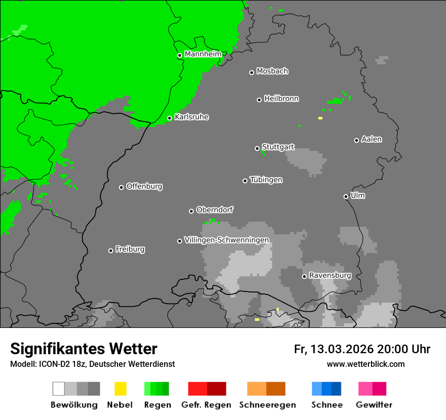 Signifikantes Wetter