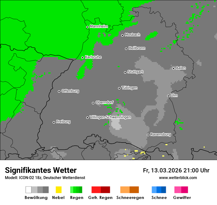 Signifikantes Wetter