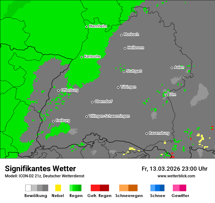 Signifikantes Wetter