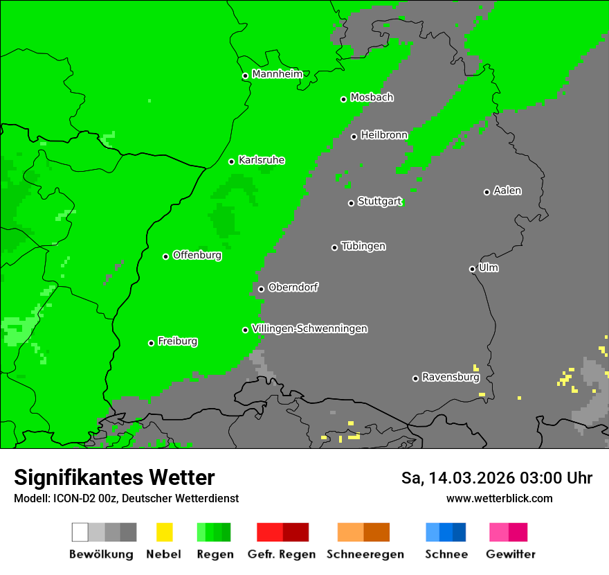 Signifikantes Wetter