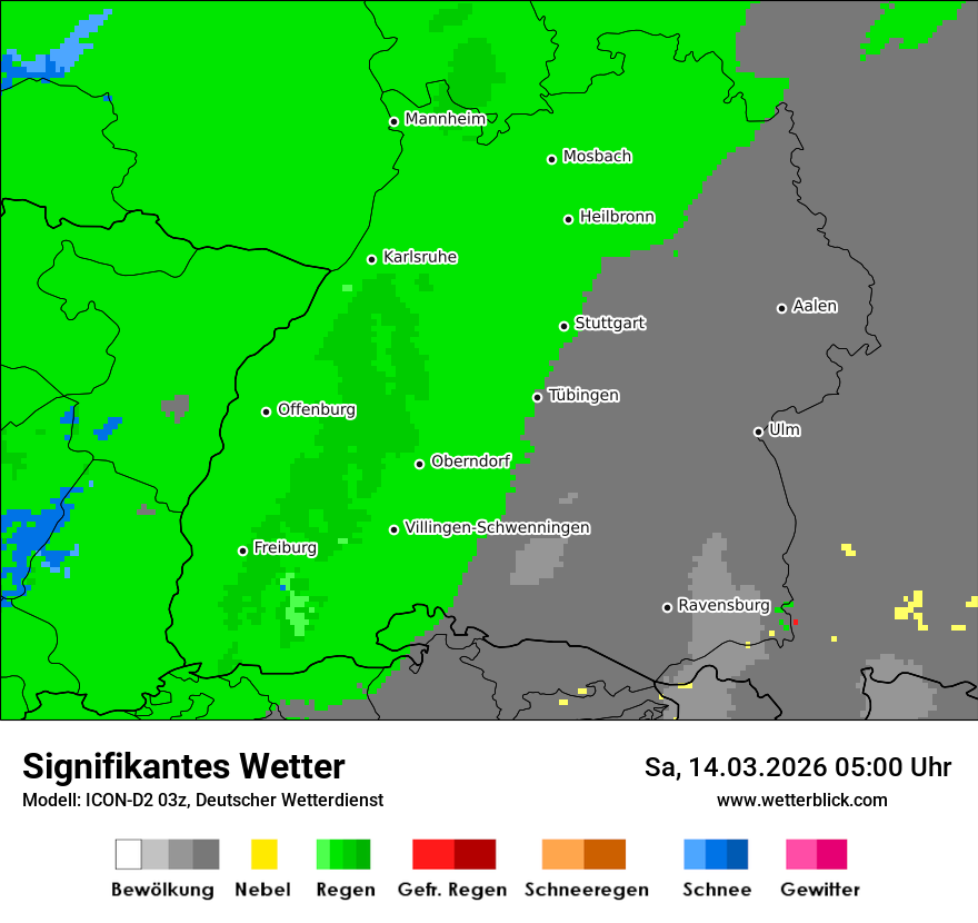 Signifikantes Wetter