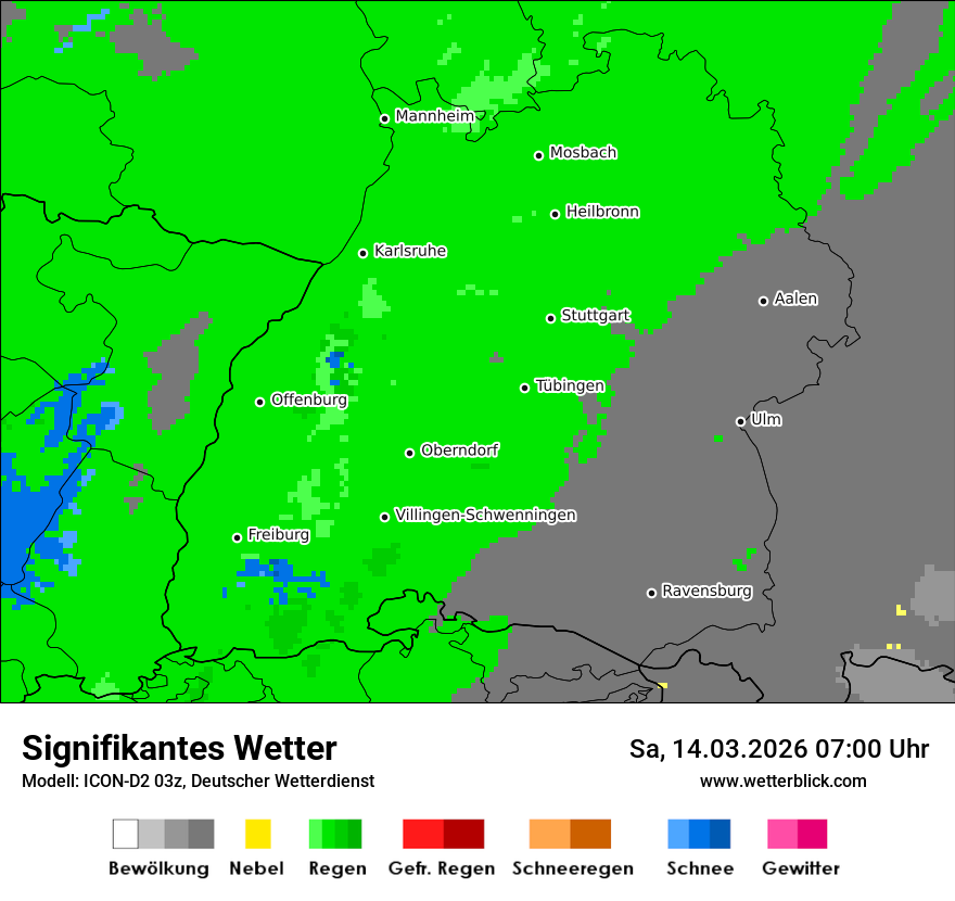 Signifikantes Wetter