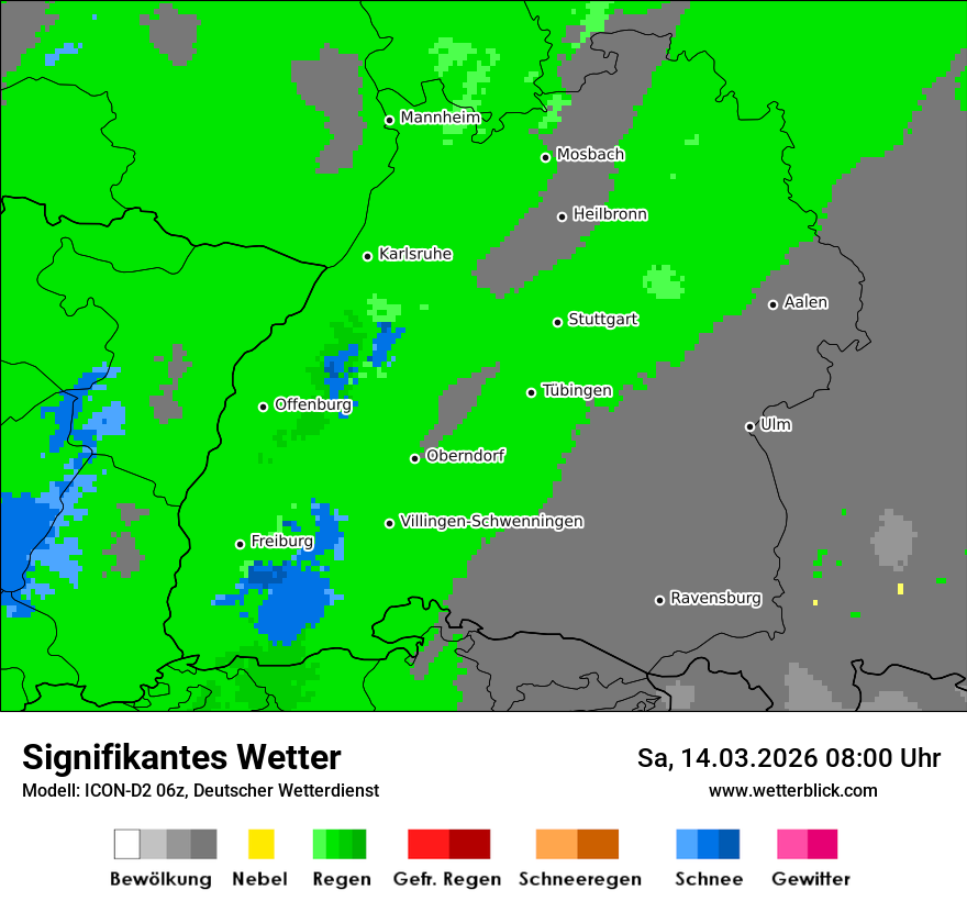 Signifikantes Wetter