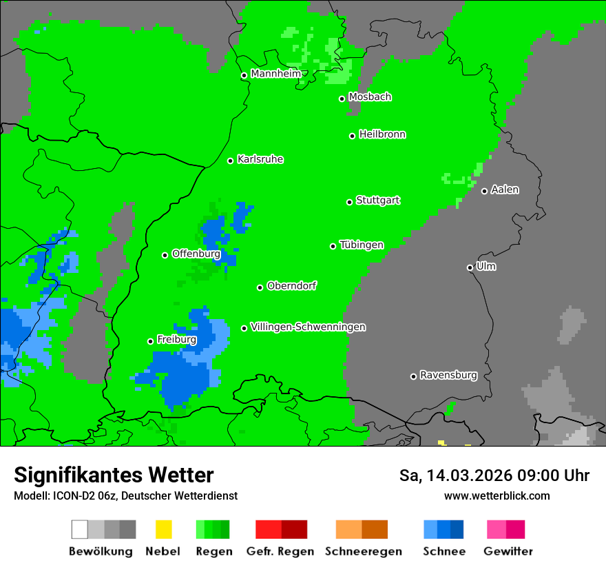 Signifikantes Wetter