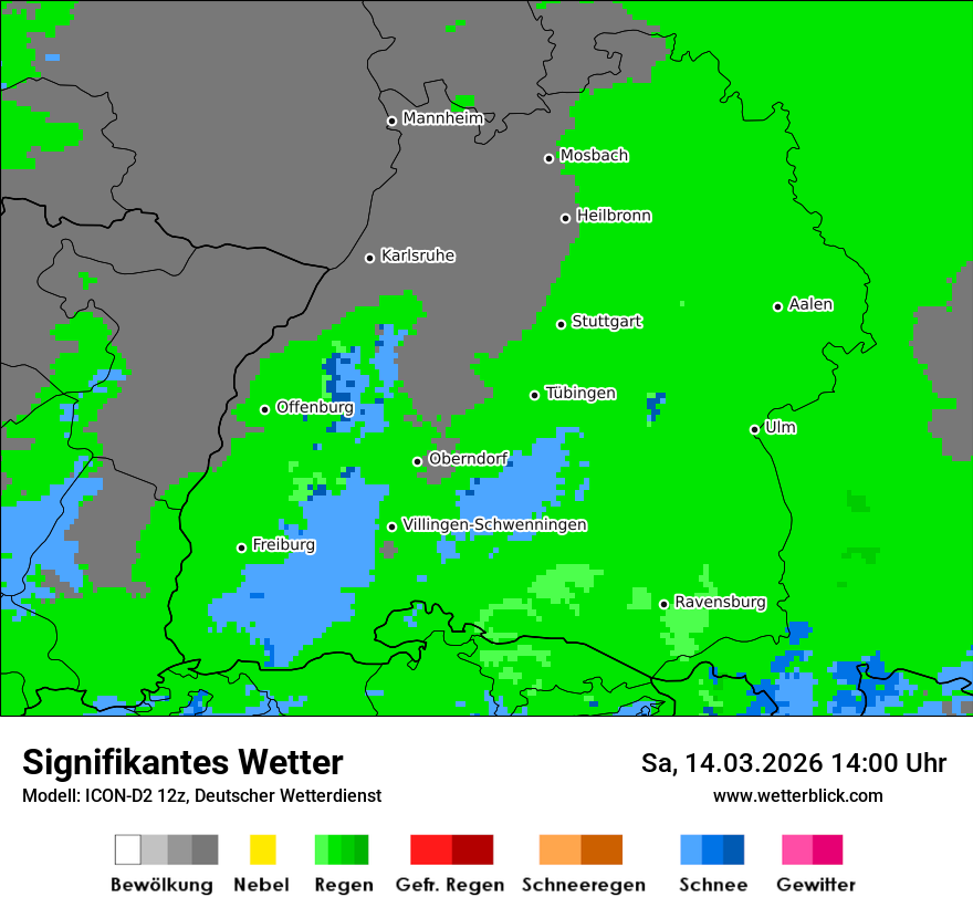 Signifikantes Wetter